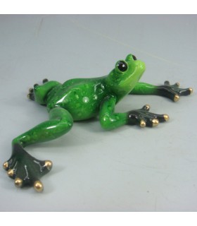 SET 4 GRENOUILLES 11X10X3.5