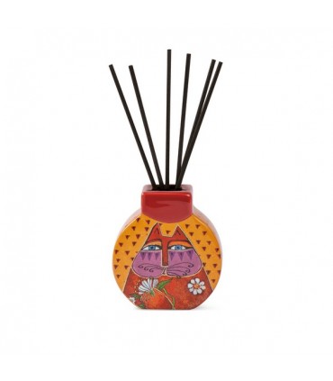 DIFFUSEUR PARFUM L BURCH ORANGE 10X11CM