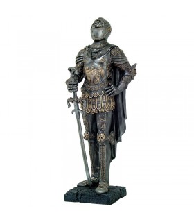 ARMURE CHEVALIER XVIe  H.100X36X36CM