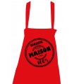 TABLIER ROUGE GARANTIE MAISON C2