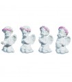SET 4 ANGE SOURIRE 6.4X3.7X3.6 C2