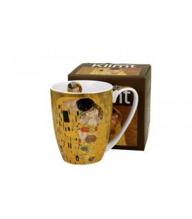 MUG 360ML KLIMT THE KISS BROWN C4