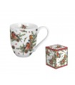 MUG 1000ML CHRISTMAS BIRDS C3