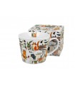 MUG 600ML LAZY CHATS C4