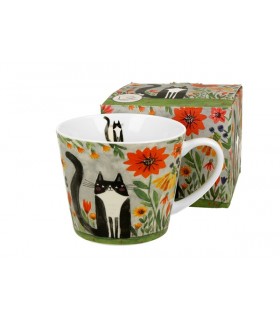 MUG 600ML CHATS WORLD C4