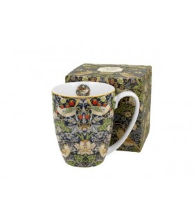 MUG 360ML STRAWBERRY THIEF BLUE C4