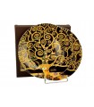 SET 2 ASS DESSERT KLIMT TREE OF LIFE DIAM 19.2 C2