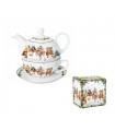 SOLITAIRE 350/300ML CHRISTMAS VILLAGE