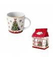 MUG 400ML CHRISTMAS TREE BOITE MAISON C3
