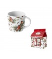 MUG 400ML CHRISTMAS BIRDS BOITE MAISON C3