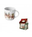 MUG 400ML CHRISTMAS VILLAGE BOITE MAISON C3