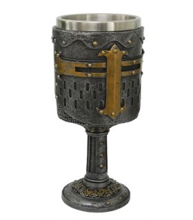 CALICE MEDIEVAL H.16.8CM