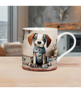 MUG BEAGLE METAL 300ML SET DE 6