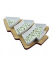 SET 3 COUPELLES SAPIN NOËL 20X28X4 C2