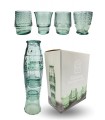 SET 4 VERRES EMPILABLES POISSON VERT C2