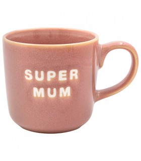 MUG SUPER MUM 400ML C6