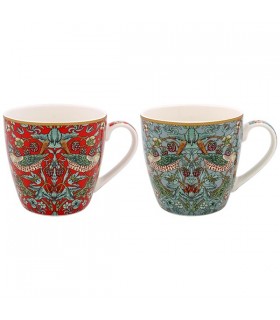 MUG DEJEUNER STRAWBERRY THIEF 450ML SET DE 6 ASS