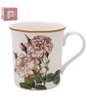 MUG REDOUTE ROSE 300ML SET DE 6