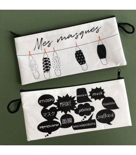 POCHETTE MASQUES TOUTES LANGUES 100X210 C6