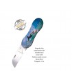 COUTEAU MANCHE ALU SNOWBOARD L.19CM