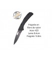 COUTEAU MANCHE FIBRE NYLON L.19.2CM