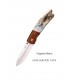 COUTEAU DE POCHE CERF LAME ACIER 7.5CM