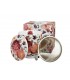 TISANIERE FILTRE 500ML SPRING ROSES WHITE C3