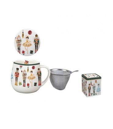 TISANIERE FILTRE 430ML CHRISTMAS NUTCRACKER C3