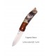 COUTEAU DE POCHE SANGLIER LAME ACIER 7.5CM