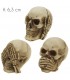 SET DE 3 CRANES DE LA SAGESSE C2 4.5X6.3X5.7CM