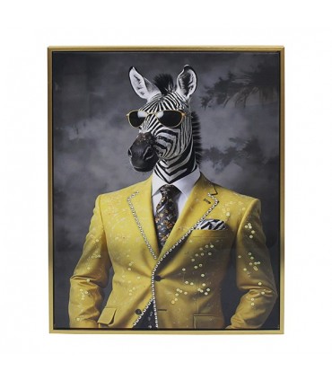 CADRE ZEBRE 52X72