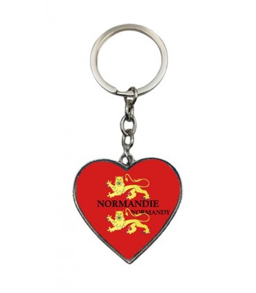 PORTE CLEFS COEUR PERSONNALISE 4X9CM