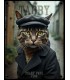 PLAQUE 20X30 CHAT TIGRE C2