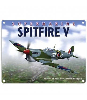 PLAQUE 30X40 SPITFIRE V C2