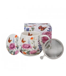 TISANIERE FILTRE 430ML FLEURS SUMMER C3
