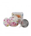 TISANIERE FILTRE 430ML FLEURS JUNE C3