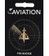 EPINGLETTE EUROFIGHTER PLAQUE OR C10