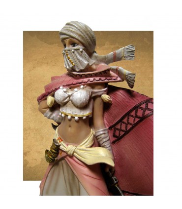 GUERRIERE TOUAREG 15X8.5X16.5CM*