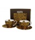 SET 2 TASSES+SOUCOUPES 280ML KLIMT TREE OF LIFE