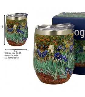 MUG THERMIQUE 320ML VAN GOGH IRIS C2