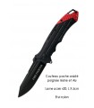 COUTEAU ASSISTE LAME ACIER 420 9.5CM