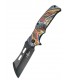 COUTEAU FANTASTIQUE MANCHE ALU L.29.9CM