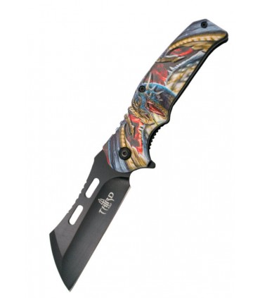 COUTEAU FANTASTIQUE MANCHE ALU L.29.9CM