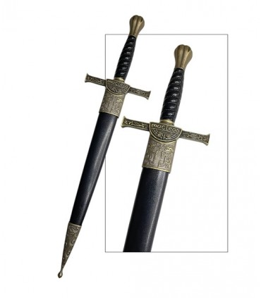 DAGUE MEDIEVALE L.35CM