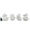ANGE FLEUR 5X4X5.5 SET DE 8 ASS