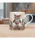 MUG CHOUETTE METAL 300ML SET DE 6
