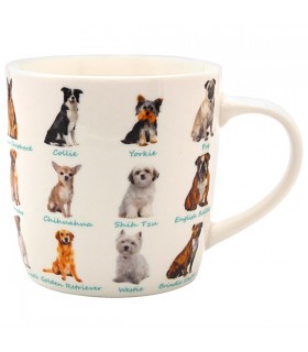MUG CHIENS 300ML SET DE 6