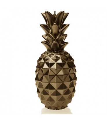 BOUGIE ANANAS BRASS 35H 15X7.5X7.5 C2