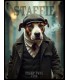PLAQUE 20X30 STAFFORDSHIRE BULL TERRIER C2