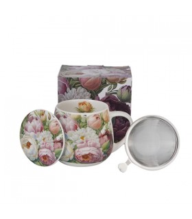TISANIERE FILTRE 430ML PIVOINES C3